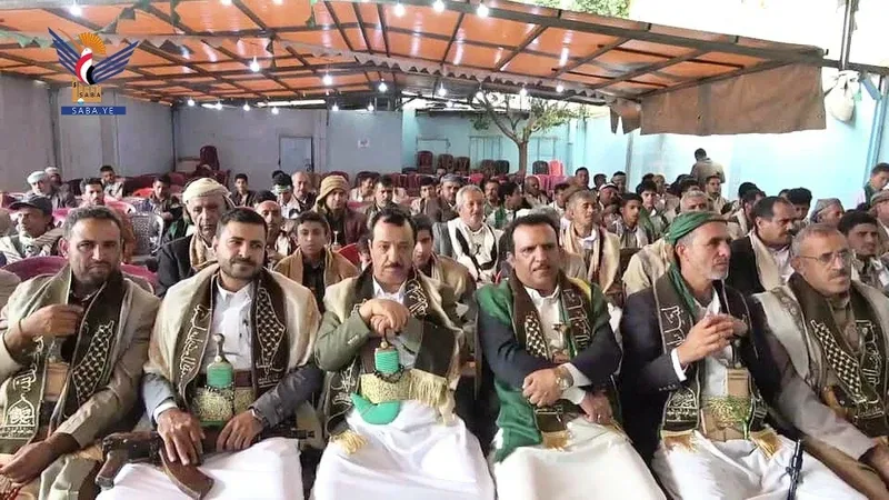 فعالية وأمسية بمديرية همدان بذكرى المولد النبوي 