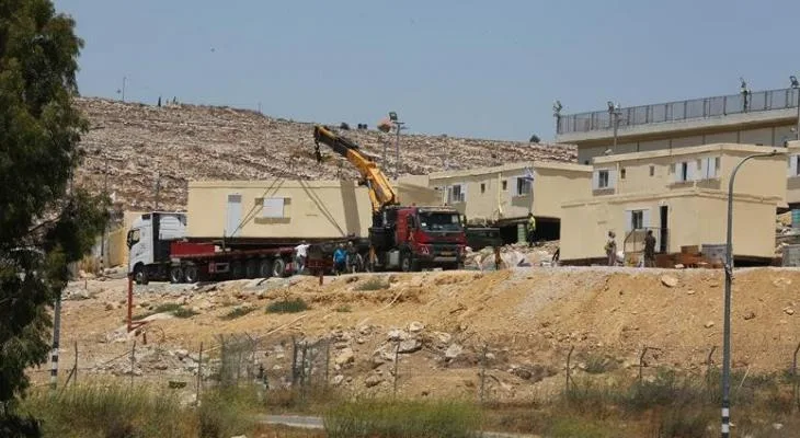 مستوطنون صهاينة يوسعون بؤرة استيطانية جنوب بيت لحم