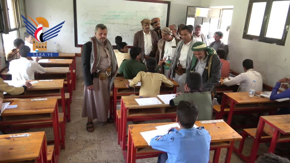 صنعاء .. تفقد اختبارات الشهادة العامة والدورات الصيفية بالحيمة الداخلية 