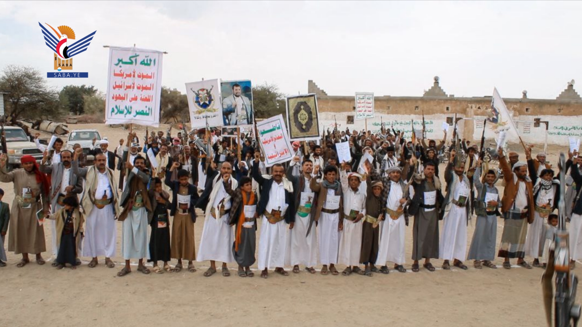 الجوف.. خمسون ساحة تهتف لغزة ومسيرات غاضبة ترفض الصمت العربي