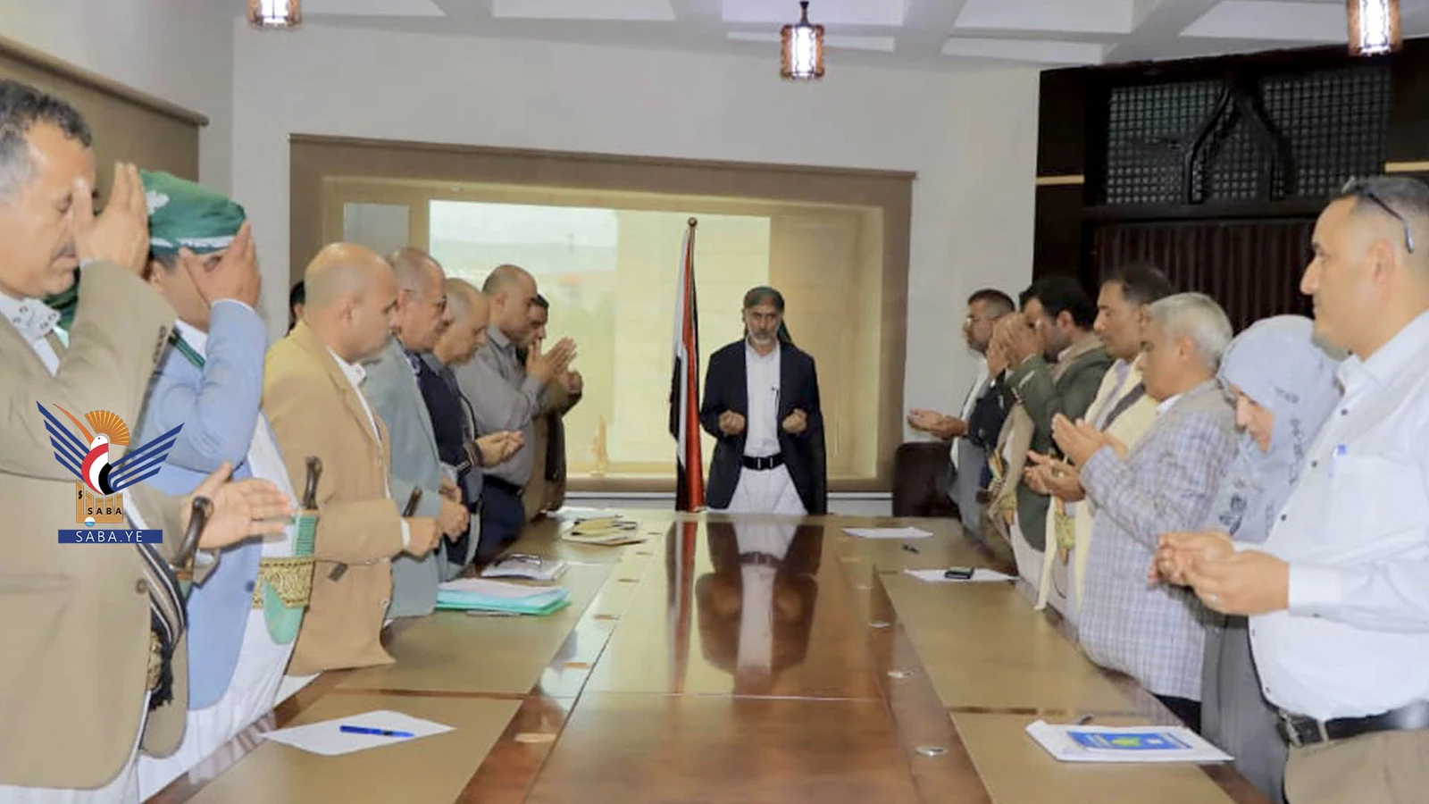 العلامة مفتاح يزور وزارة الكهرباء ويؤكد على مضاعفة الجهود لتوفير خدمات الكهرباء والمياه