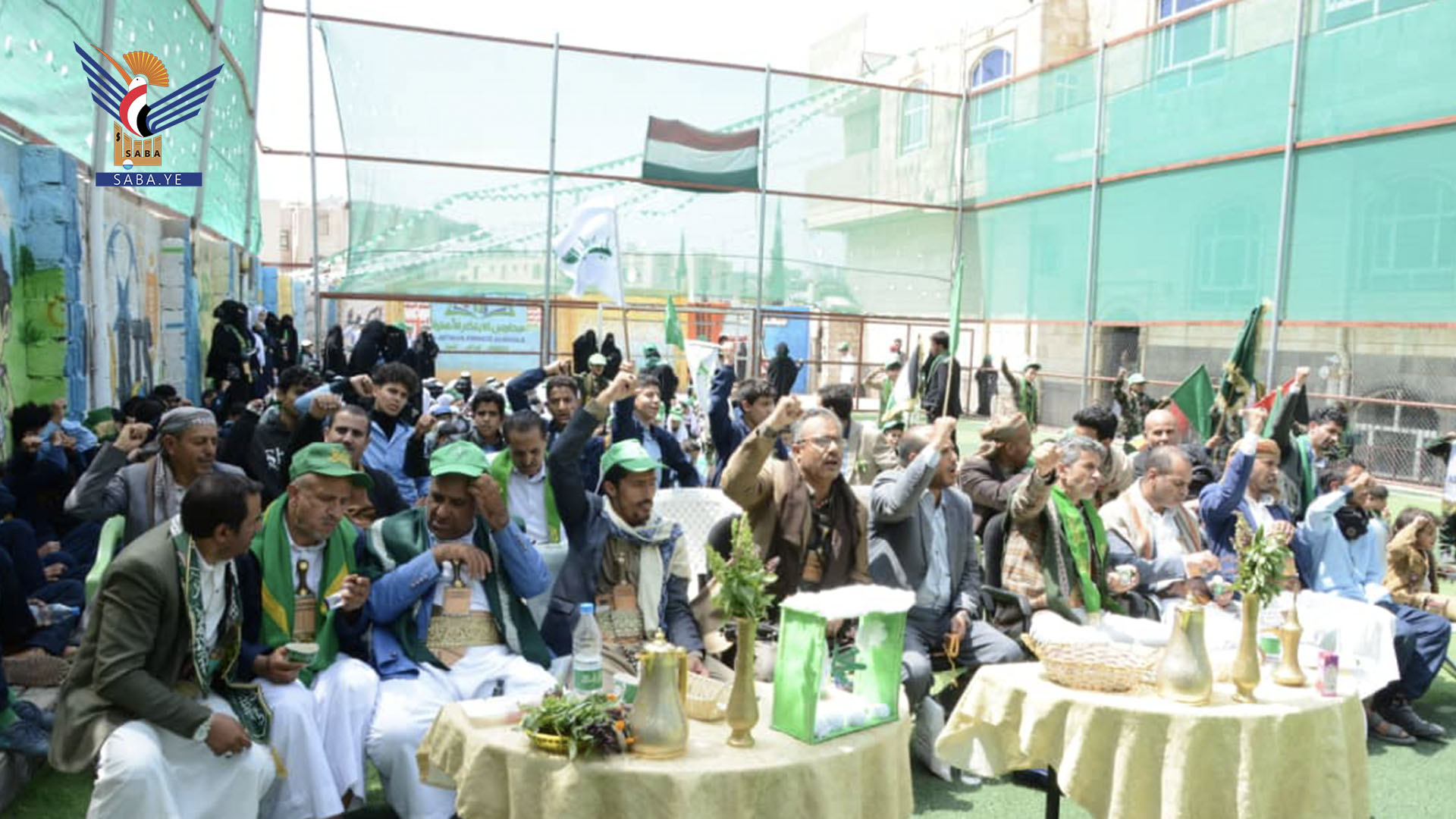 فعالية بمديرية صنعاء الجديدة بمناسبة ذكرى المولد النبوي الشريف  فعالية بمديرية صنعاء الجديدة بمناسبة ذكرى المولد النبوي الشريف