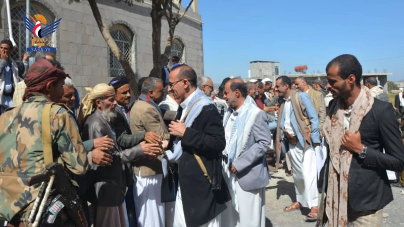 صلح قبلي ينهي قضية قتل بالخطأ بين آل القوسي وشداد من مديرية المخادر بإب