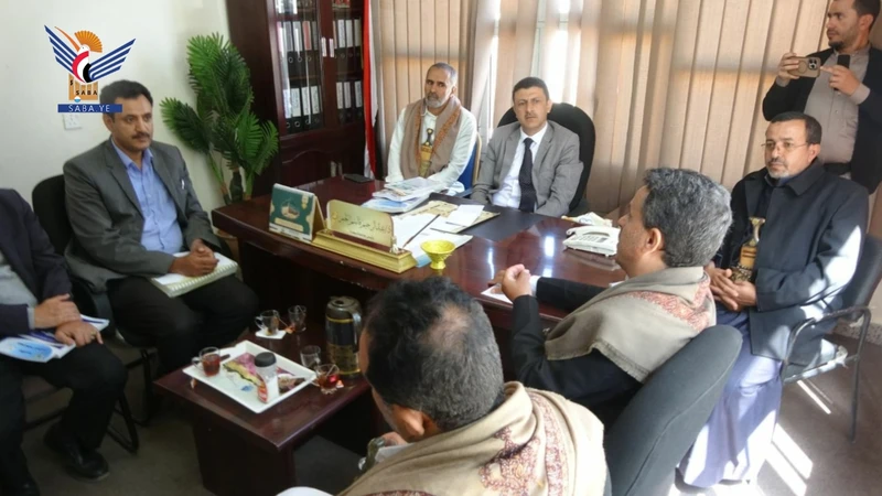 نائب وزير التربية يتفقد سير أداء التعليم الأكاديمي بجامعة صعدة