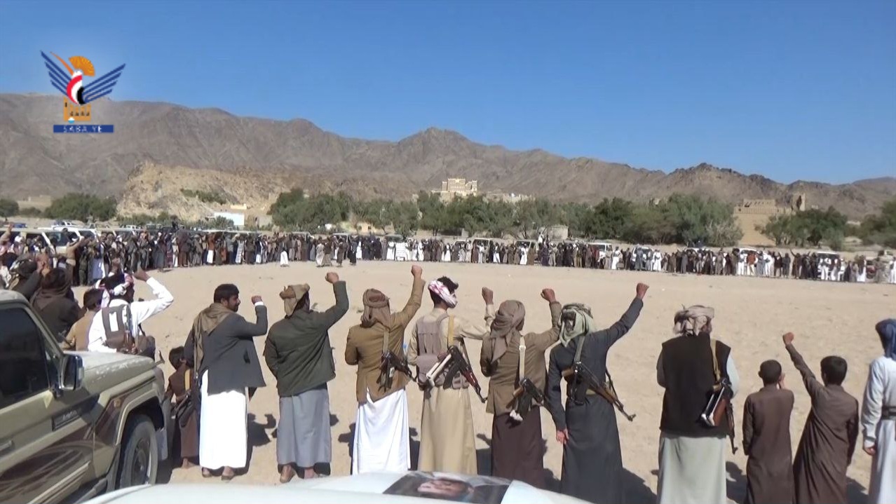 صعدة.. لقاء قبلي مسلح في مديرية كتاف والبقع إعلاناً للجهوزية