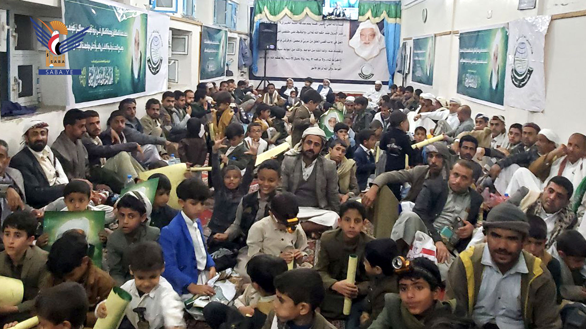 إحياء الذكرى الـ 19 لرحيل العالم الرباني مجد الدين المؤيدي في مديريات حجة