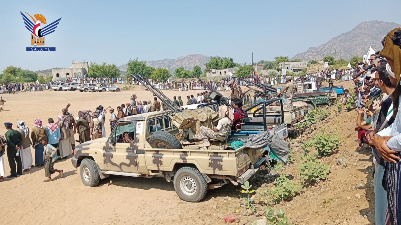 حجة .. قبائل الشغادرة ونجرة وبني قيس ووضرة تؤكد الجهوزية والوفاء لدماء الشهداء