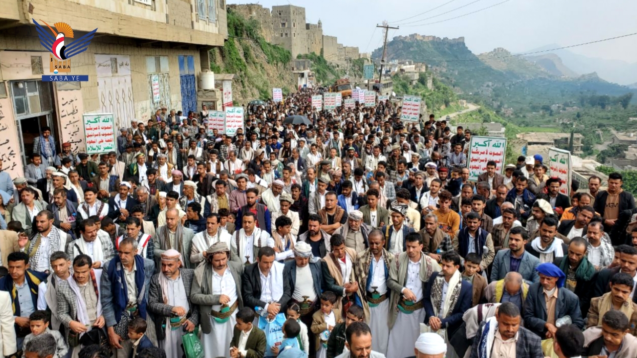 أبناء حجة يؤكدون في 311 مسيرة الوفاء للشهداء واستمرار إسناد غزة