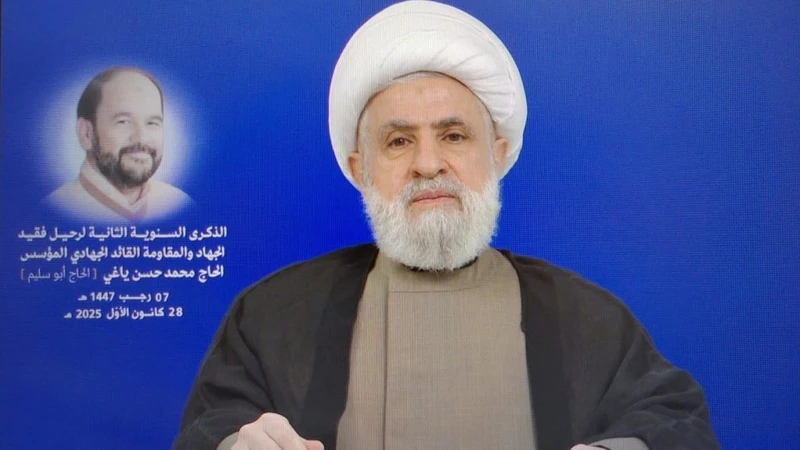 أمين عام حزب الله: نزع سلاح المقاومة مشروع "اسرائيلي" وأي حل مرتبط بتنفيذ الاتفاق