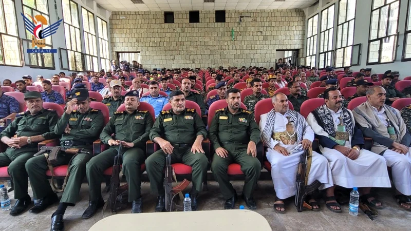 فعالية خطابية لأمن محافظة حجة بالعيد الـ 11 لثورة 21 سبتمبر