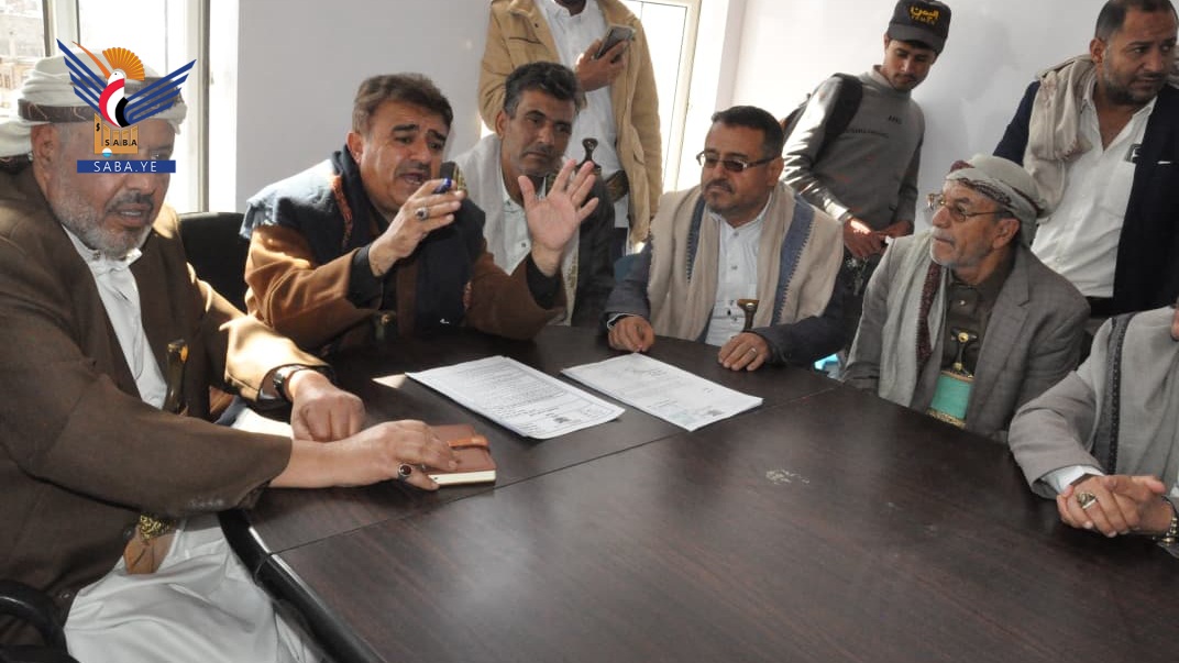 مناقشة سير الأداء وتنفيذ خطة الرمضانية بمديرية شعوب بأمانة العاصمة