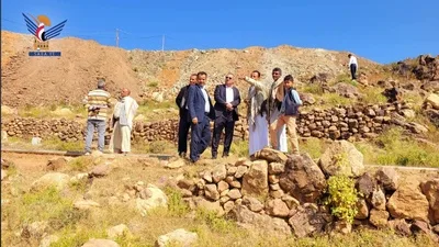 الاطلاع على إمكانية زراعة أراضي جامعة المحويت