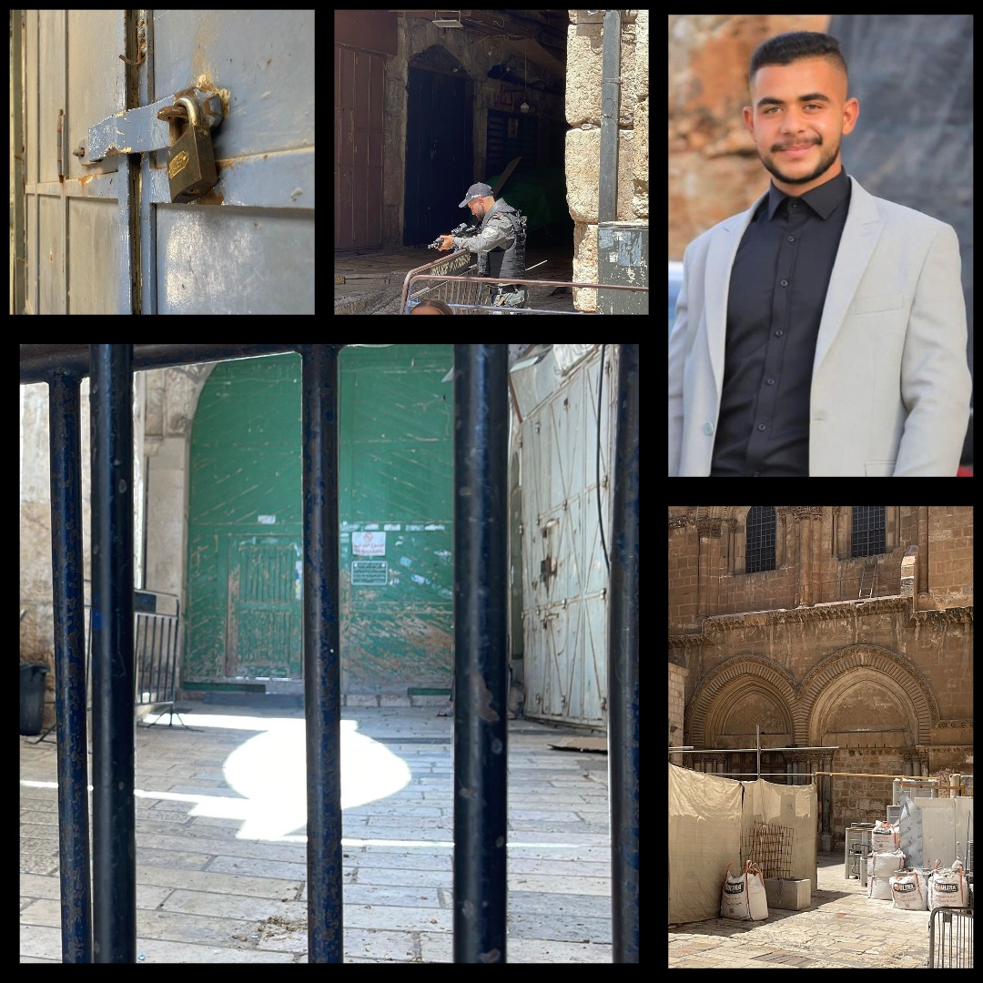 لليوم السادس: العدو الإسرائيلي يواصل إغلاق المسجد الأقصى وكنيسة القيامة ويوسّع الاقتحامات ونصب الحواجز