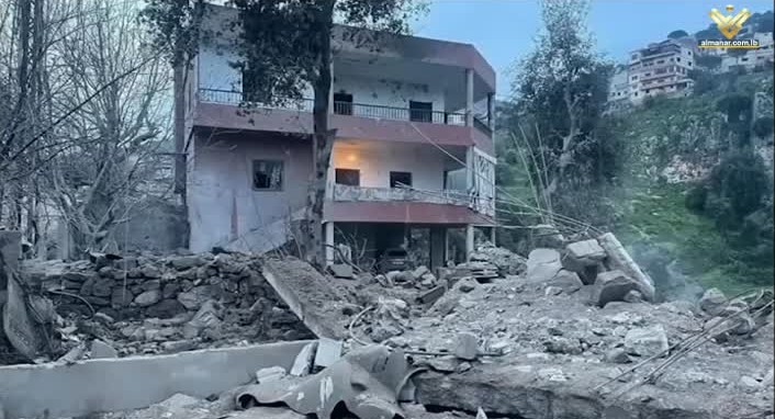 استشهاد واصابة مواطنين لبنانيين في عدوان صهيوني على مركز للإسعاف في الجنوب