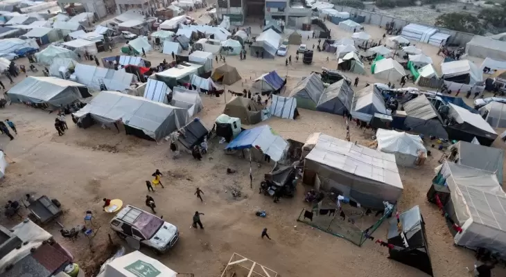 أطباء بلا حدود: خيام النازحين الفلسطينيين تضاعفت ثلاث مرات بخانيونس