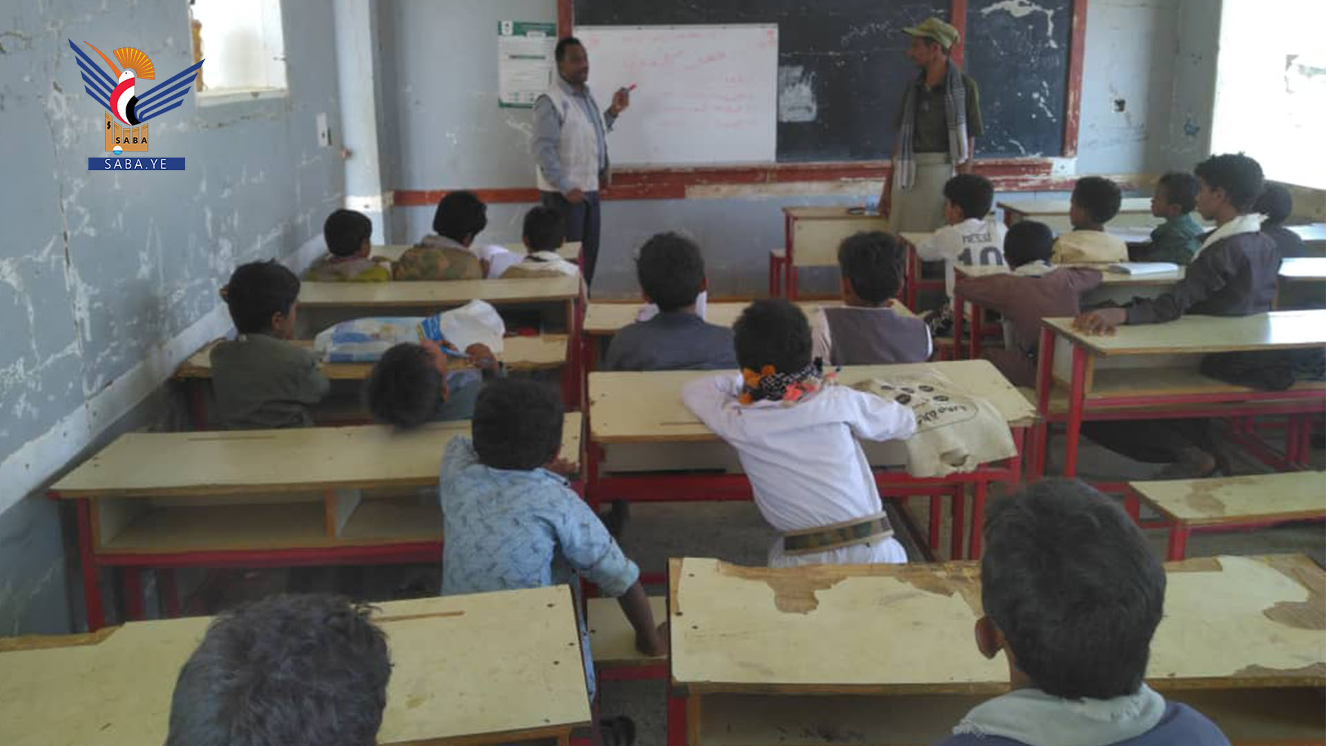 تفقد ​الدورات الصيفية في مديرية حرض