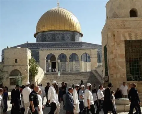 مستوطنون صهاينة يقتحمون المسجد الأقصى