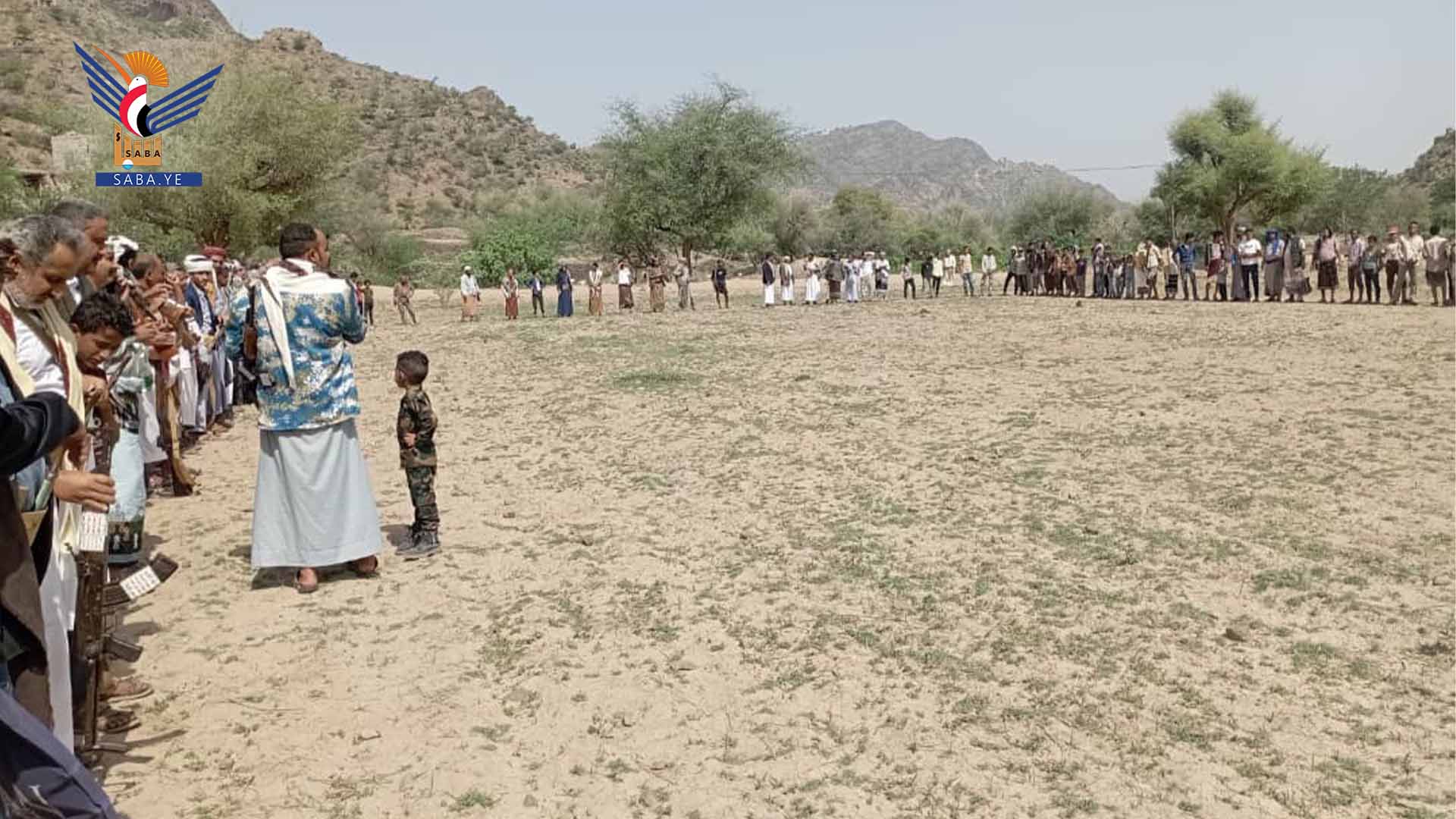 تعز.. وقفات مسلحة في عدد من المديريات إسنادًا لغزة وبراءة من الخونة