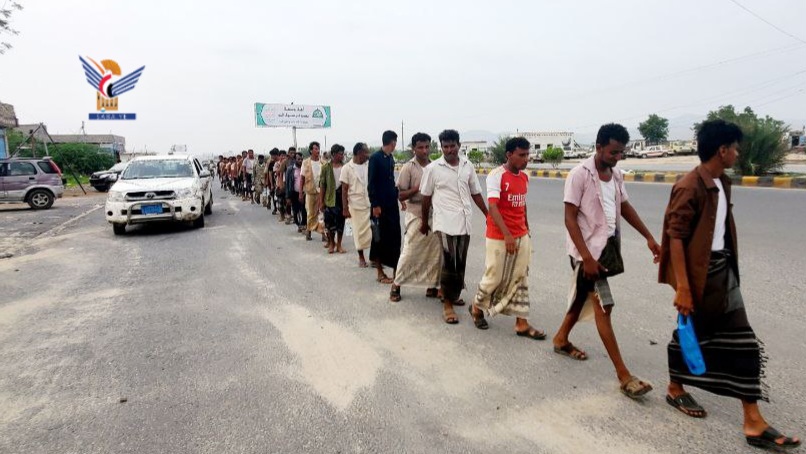 حجة.. مسير لوحدات رمزية من قوات الأمن الاحتياطي في تهامة حجة.. مسير لوحدات رمزية من قوات الأمن الاحتياطي في تهامة