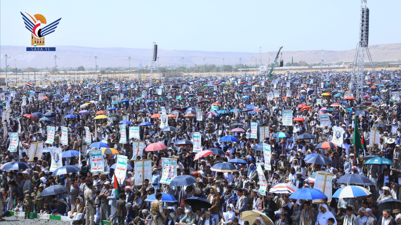 38 مسيرة حاشدة بصعدة نصرة لغزة وإعلاناً للتصعيد في مواجهة العدو