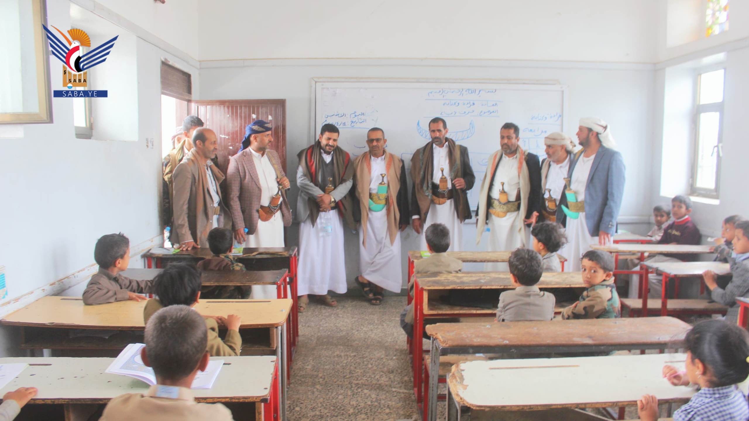 تفقد الدورات الصيفية في مديرية همدان بمحافظة صنعاء