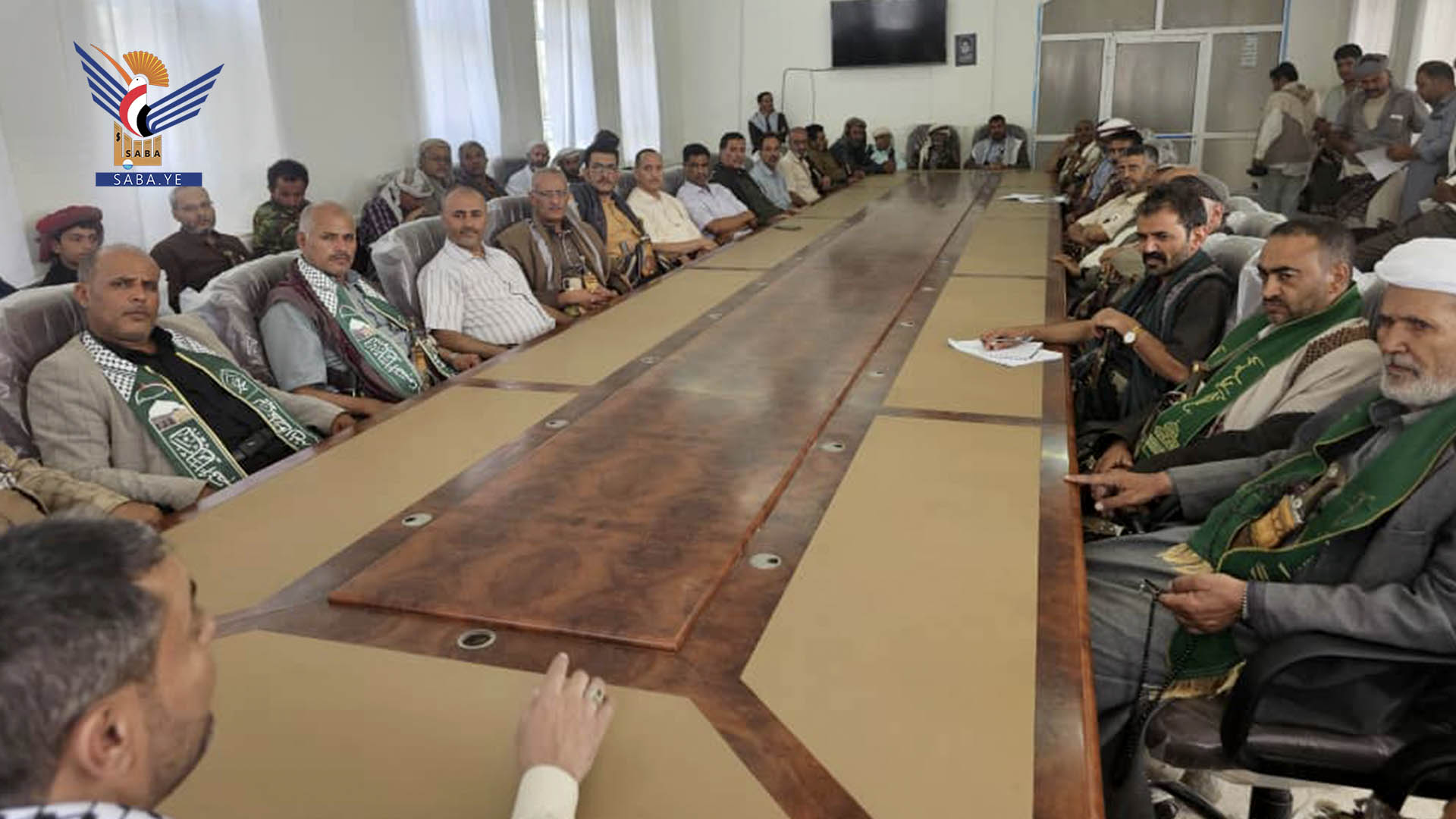 قيادة البيضاء واللجنة الرئاسية تناقشا التحشيد لفعالية المولد النبوي