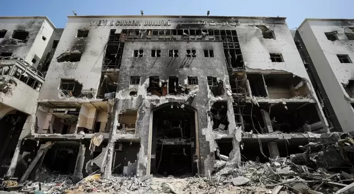 أبو سلمية: مجمع الشفاء الطبي بغزة على وشك الانهيار