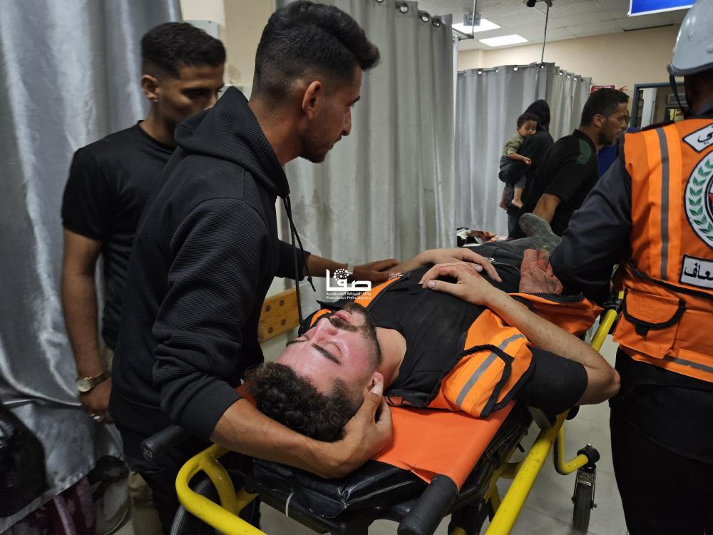 الدفاع المدني: العدو الصهيوني يستهدف طاقمنا أثناء أداء واجبه الإنساني