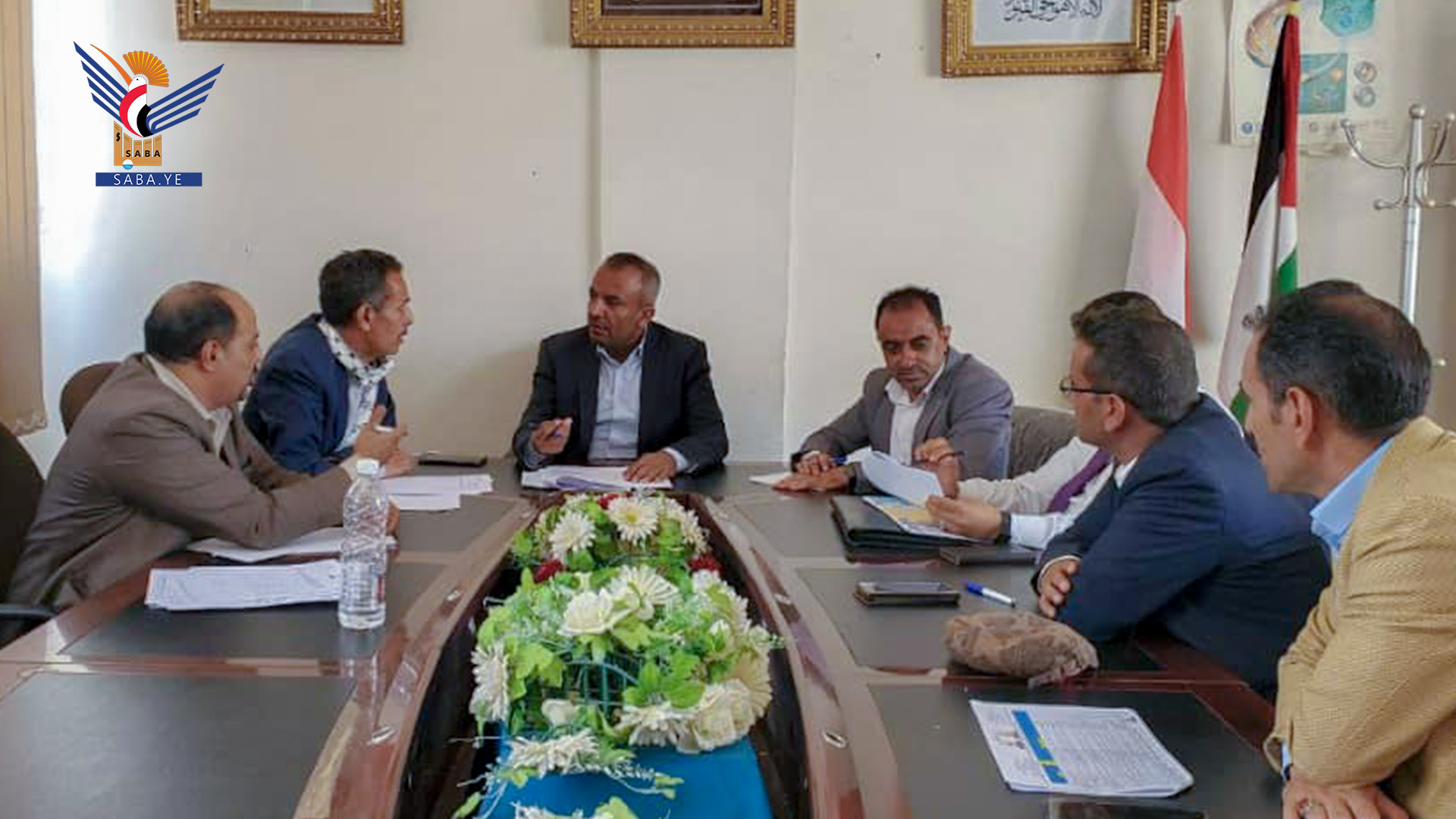 مناقشة مستوى التقييم الذاتي لمسار البرنامج الأكاديمي لكلية الطب في جامعة عمران