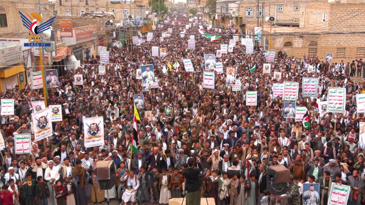 ذمار.. 46 مسيرة جماهيرية نصرة لغزة واستنفارا في مواجهة العدوان