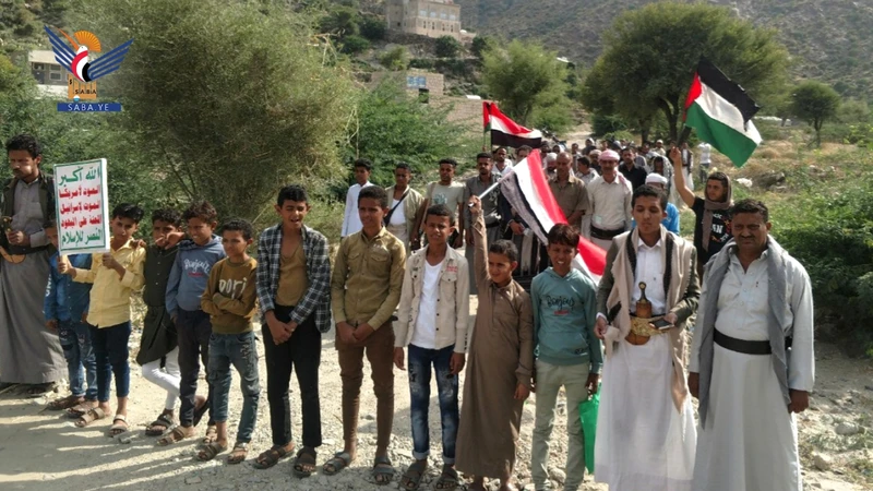 مسيرات في لحج وفاءً للشهداء وتأكيدا على المضي في خط الجهاد