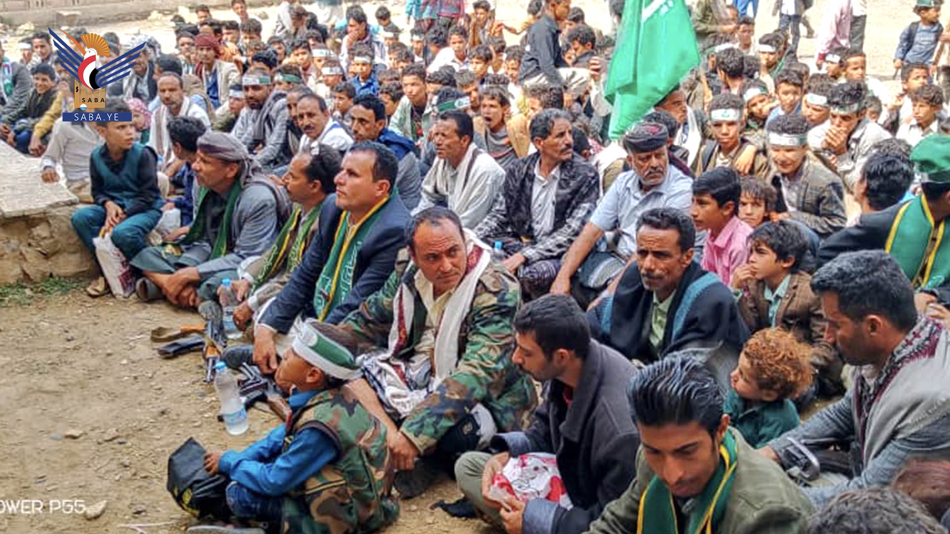 تدشين فعاليات المولد النبوي  في مديرية الحشاء بالضالع
