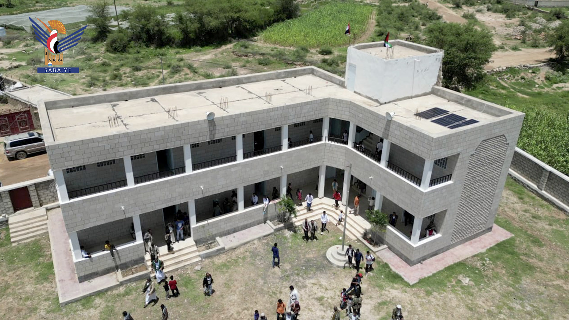 الضالع.. افتتاح مدرسة معاذ بنان الاساسية بمديرية جبن بمبادرة مجتمعية