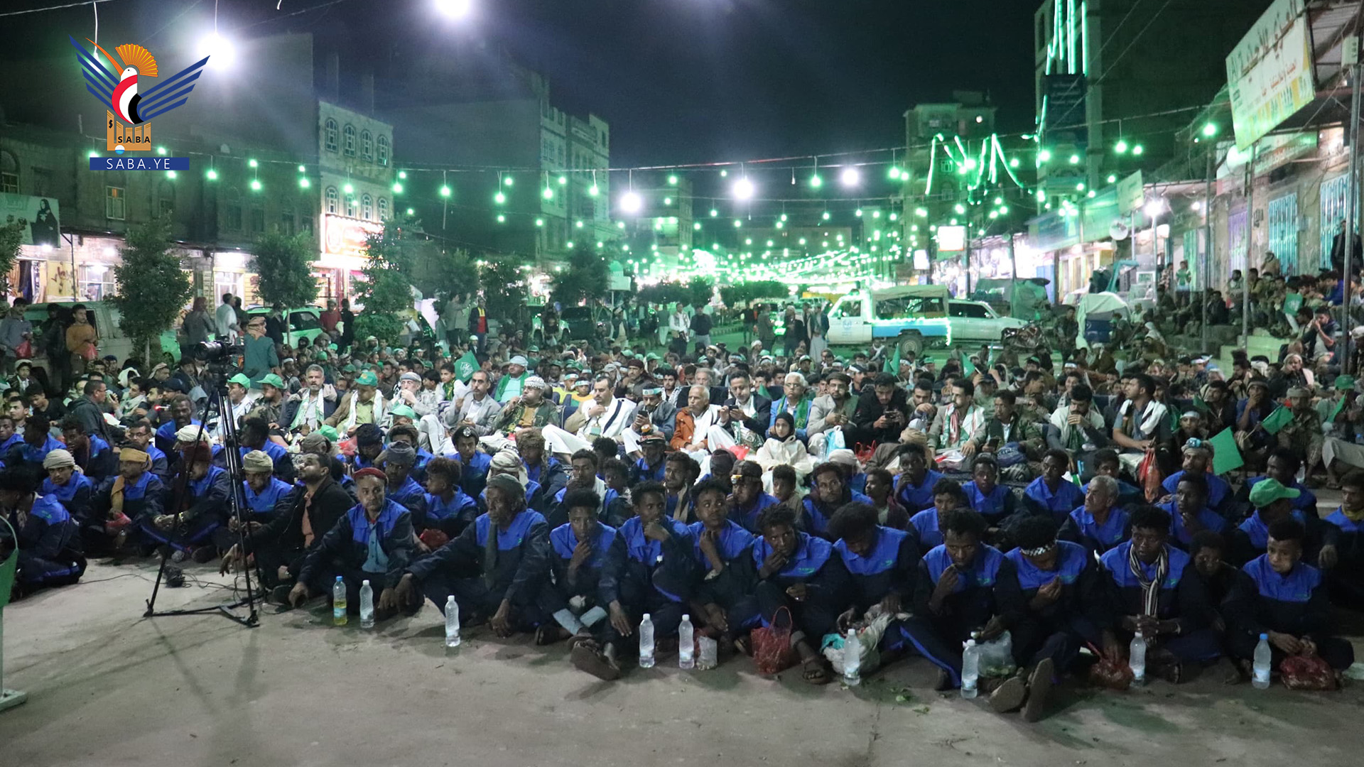 الضالع.. أمسية لصندوق النظافة وأحفاد بلال بذكرى المولد النبوي