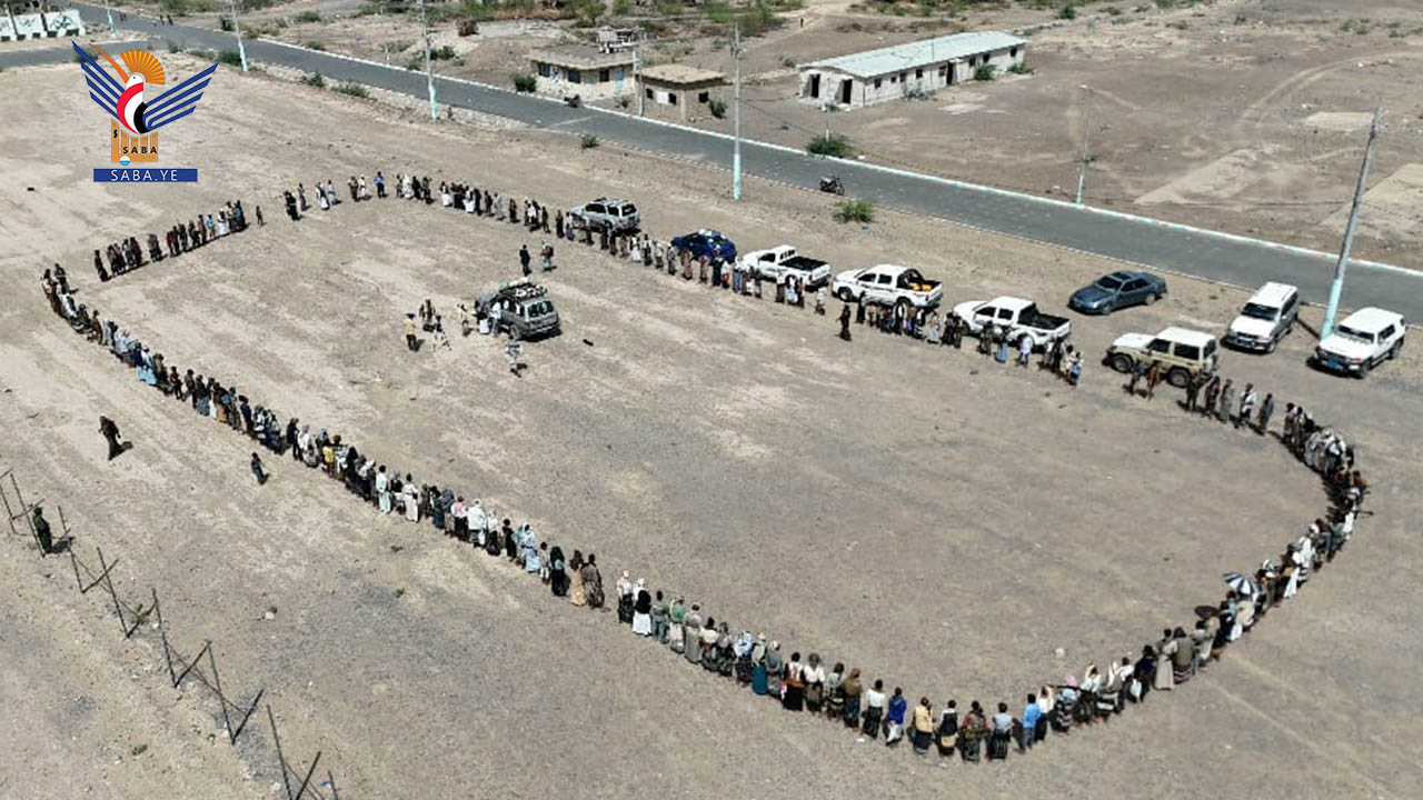 لقاءات ووقفات في عدد من عزل مديريات تعز إسنادًا لغزة والبراءة من الخونة