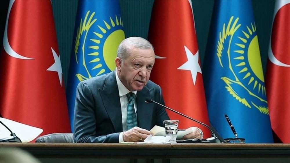 أردوغان: دولة الإرهاب "إسرائيل" تقتل الشعب الفلسطيني بإجرام منذ 22 شهرا