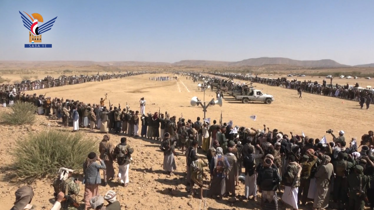 عمران.. قبائل مديرية سفيان تعلن النفير وفاء لدماء الشهداء والتأكيد على الجاهزية