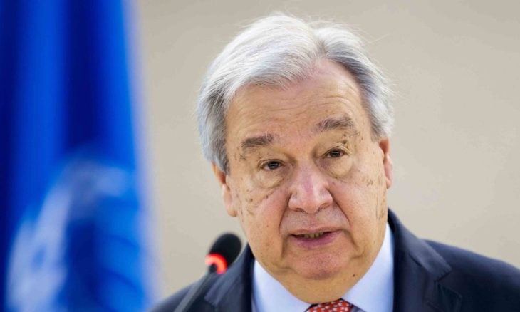 غوتيريش: من حق الشعب الفلسطيني أن يحكم نفسه ويعيش حرًا في أرضه