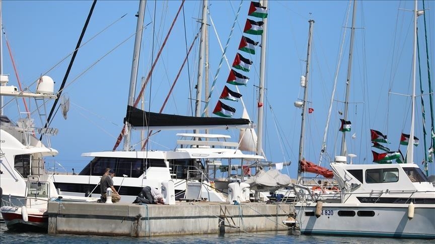 لجنة دولية: سفن أسطول الصمود العالمي ستجتمع قرب مالطا لتبحر معاً نحو غزة