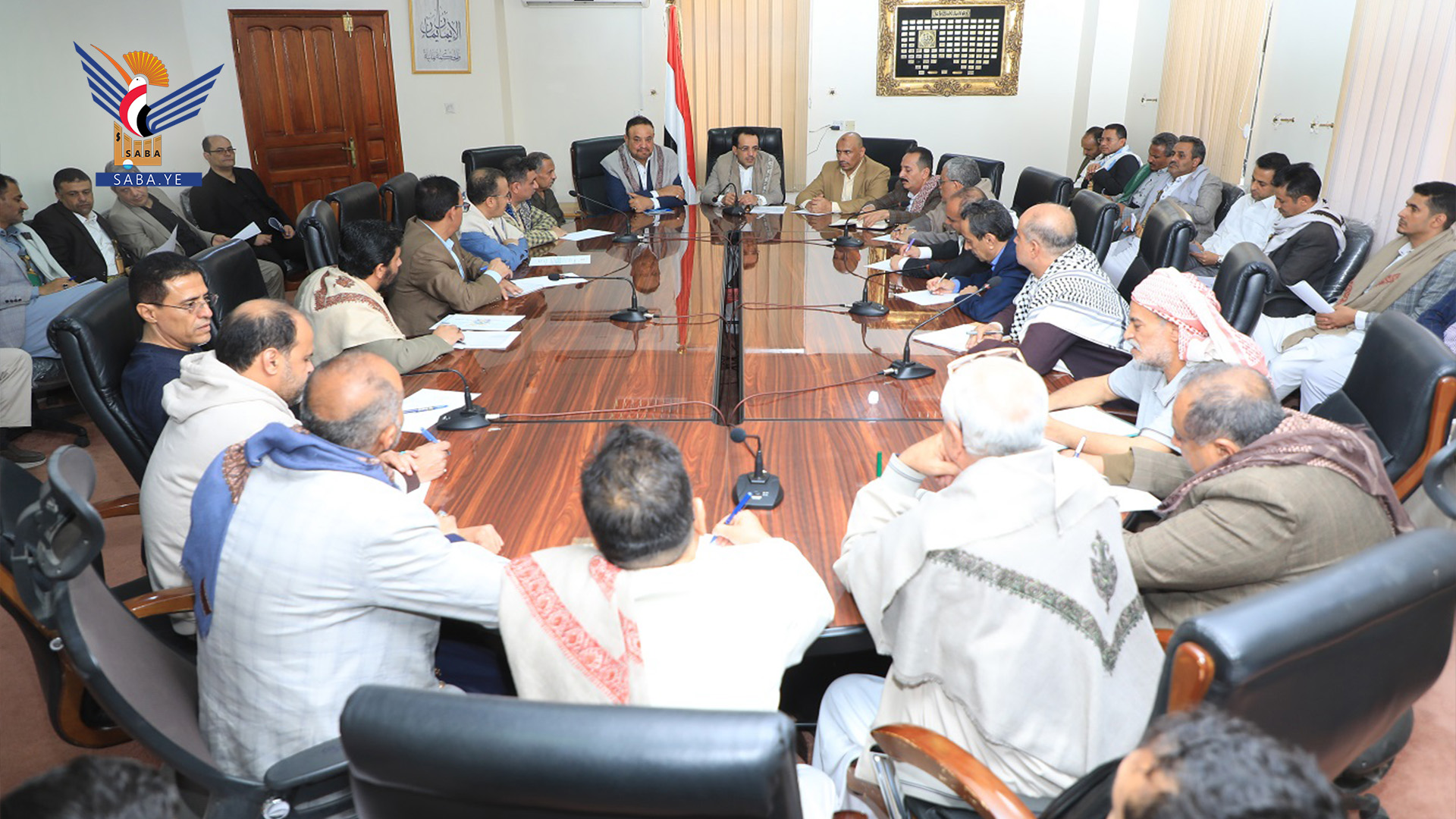 إقرار البرنامج التنفيذي لأنشطة البر والإحسان لوزارة المالية في مديرية الصافية