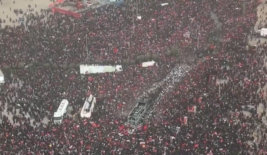 إيران: ما بين 7 إلى 8 ملايين شاركوا في تشييع السيد الخامنئي في مشهد