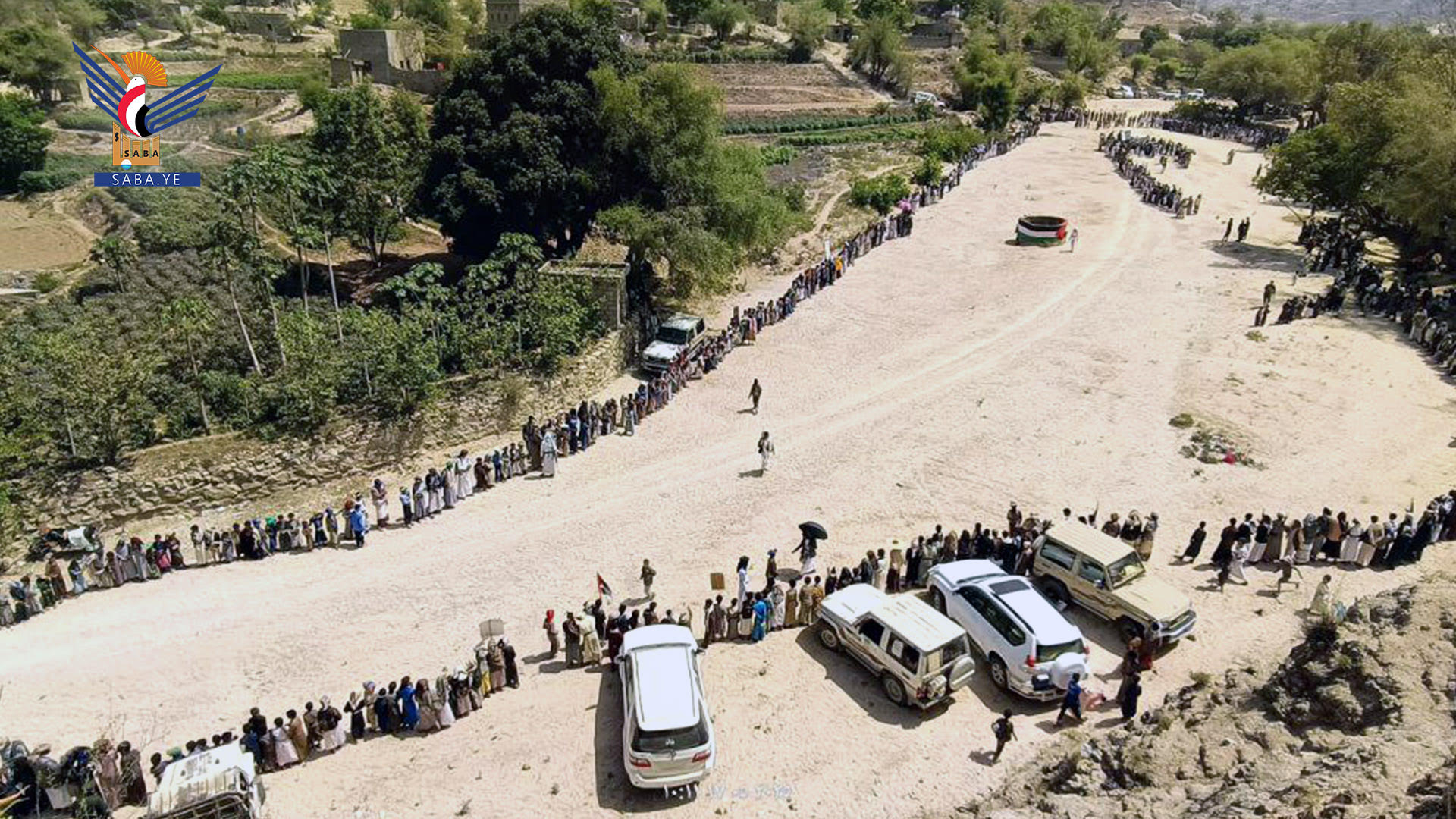 قبائل وشحة في حجة تعلن النفير لمواجهة تصعيد العدوان الصهيوني والبراءة من العملاء