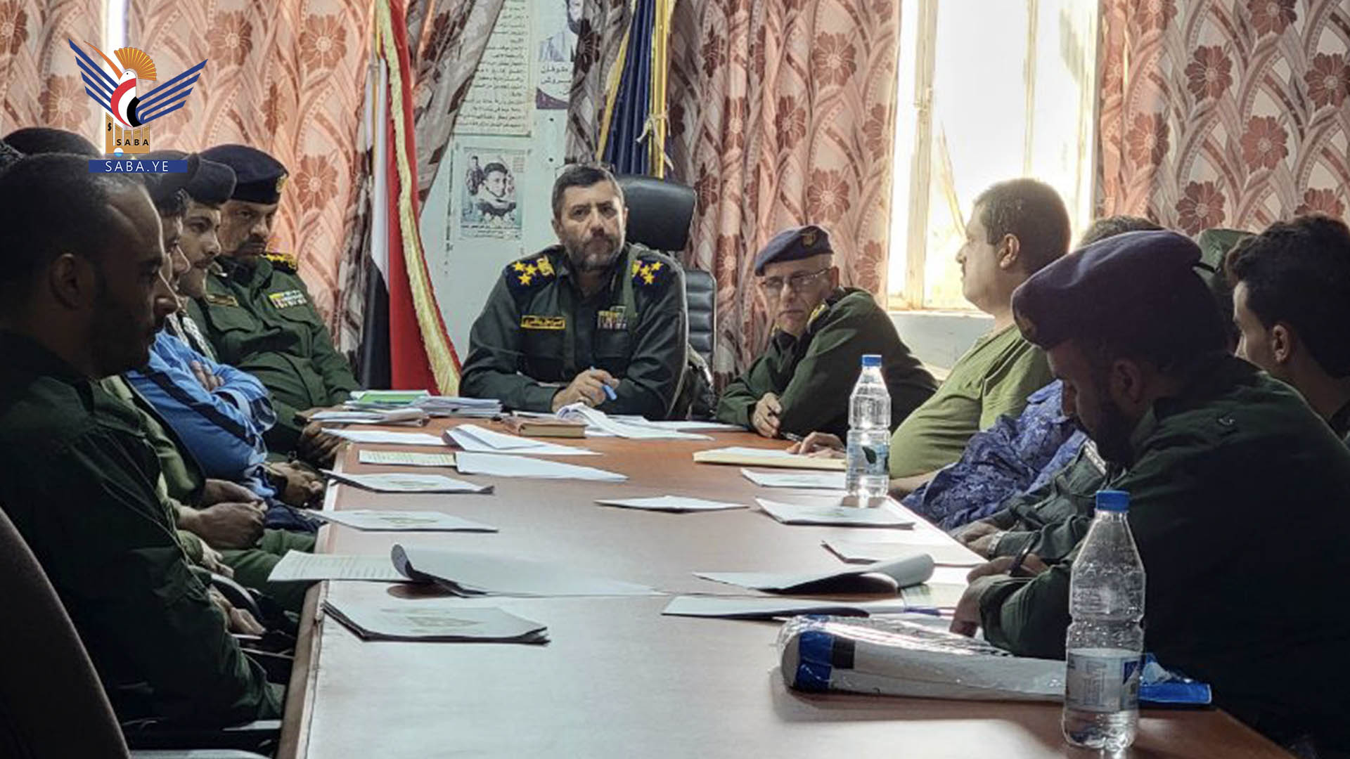 اجتماع امني بالضالع يناقش ترتيبات تأمين ساحات الاحتفال بالمولد النبوي 