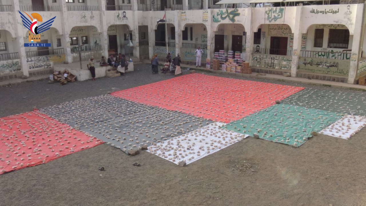 قافلة عيدية من أبناء مناخة بمحافظة صنعاء للمرابطين في الجبهات