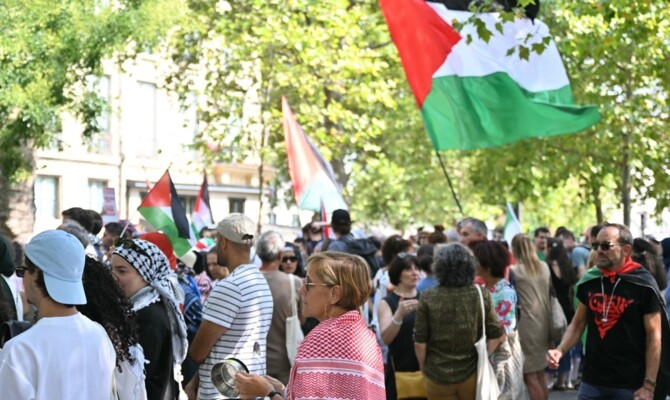 مظاهرات في مدن عالمية تنديدا بالعدوان الصهيوني على غزة والمطالبة بإدخال المساعدات