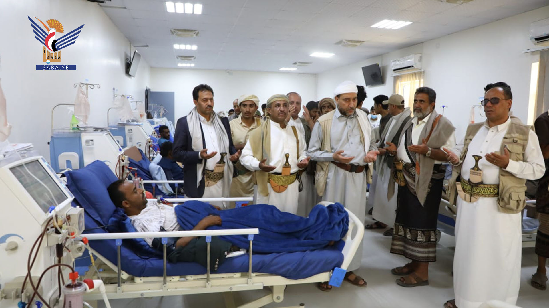 تفقد الخدمات الطبية بمركز الغسيل الكلوي الخيري في مدينة البيضاء