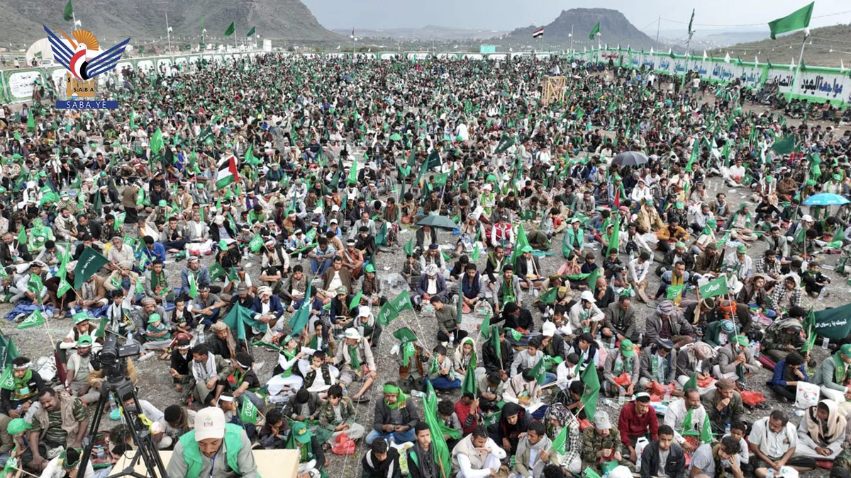 مشهد احتفالي مهيب في الضالع بذكرى المولد المحمدي ​