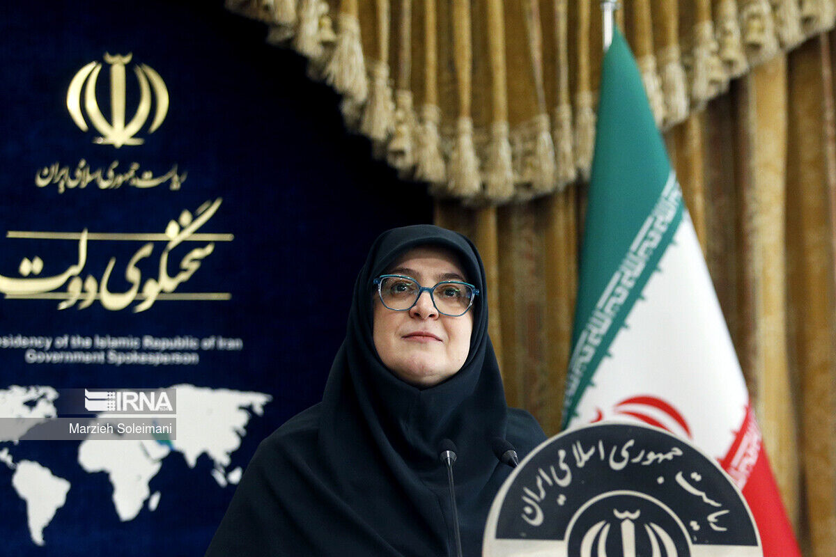 متحدثة الحكومة الإيرانية: الأعداء يريدون تفكيك إيران واضعافها