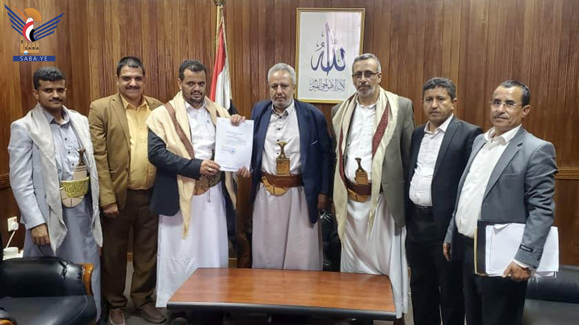 هيئة مكافحة الفساد تتسلّم إقرار القائم بأعمال وزير الزراعة والثروة السمكية والموارد المائية