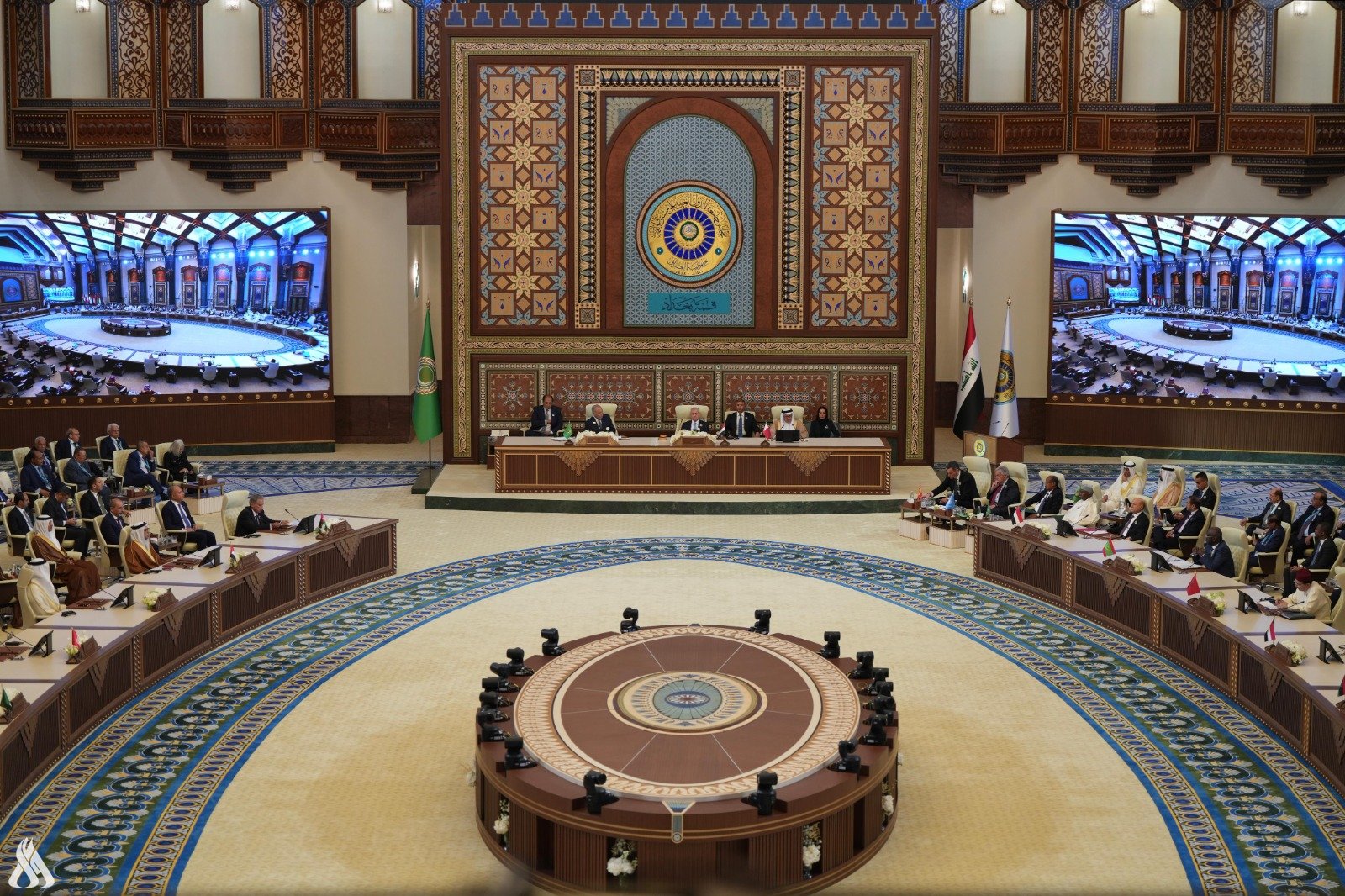 اختتام القمة العربية في دورتها العادية الـ 34 في بغداد